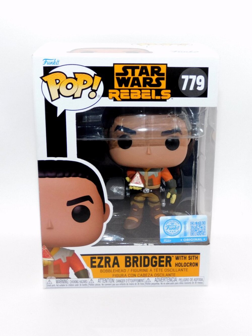 Funko Pop Star Wars Rebels Ezra Bridger 778 Jedi Ashoka NEW